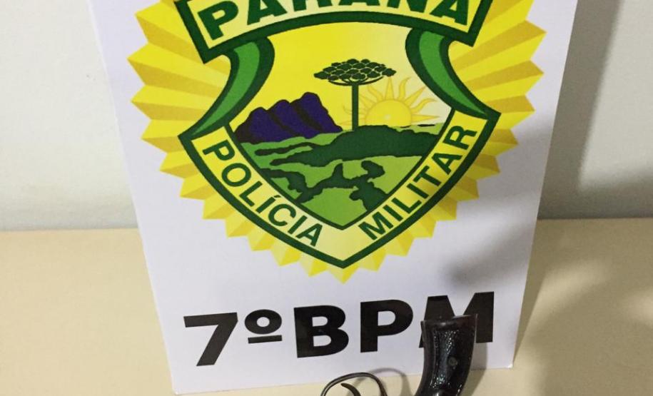 Ações da PM no Noroeste do estado resultam na apreensão de três armas de fogo e munições