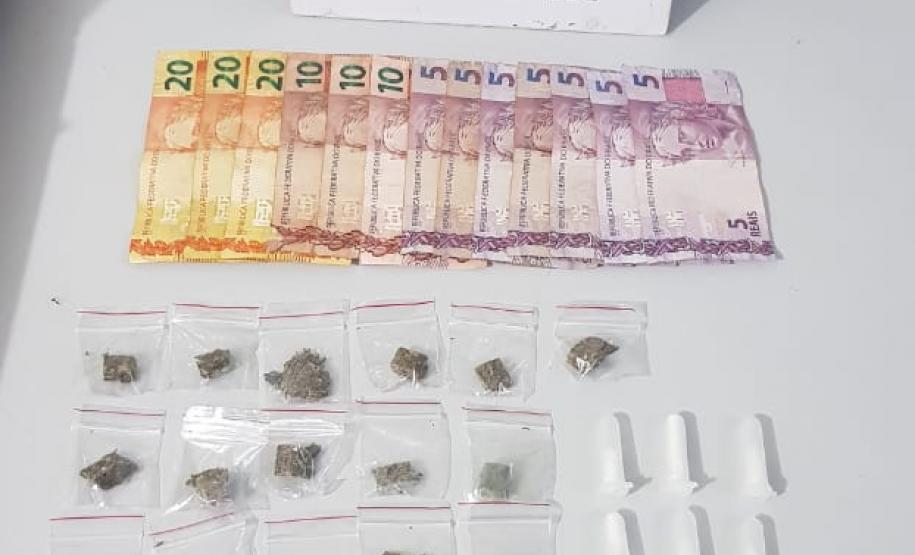 Em Londrina, PM faz abordagens e encaminha envolvidos com tráfico de drogas