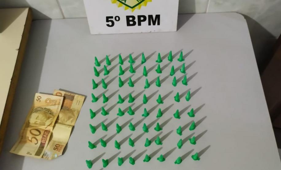 Em ações separadas, duas pessoas são presas por envolvimento com o tráfico de drogas em Londrina, no Norte do estado