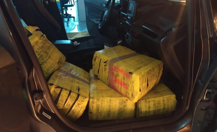 Mais de meia tonelada de maconha é apreendida pelo BPRv no Noroeste do estado
