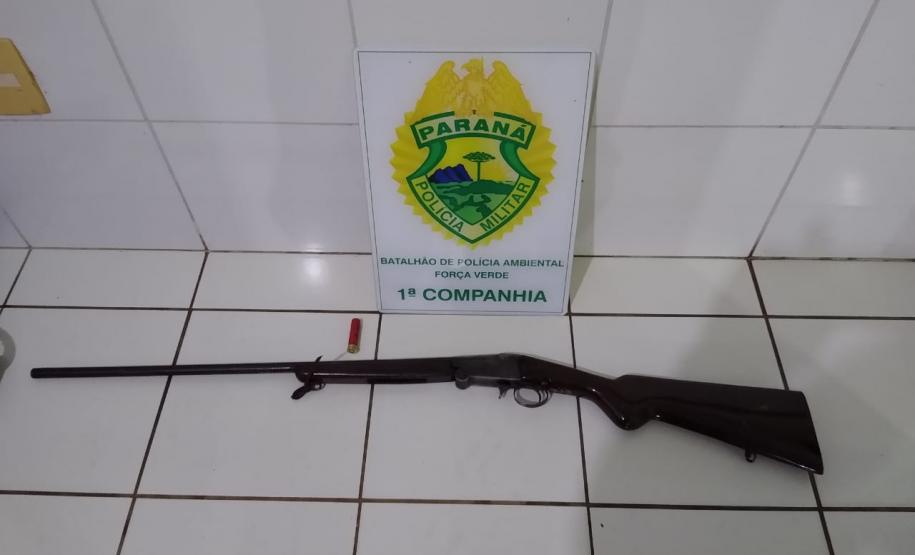 BPAmb-FV apreende 227 unidades de palmito e uma espingarda em Morretes (PR)