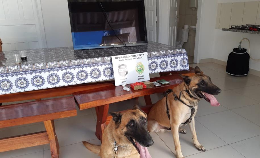 No Norte Pioneiro, PM encaminha envolvidos com drogas em Santo Antônio da Platina