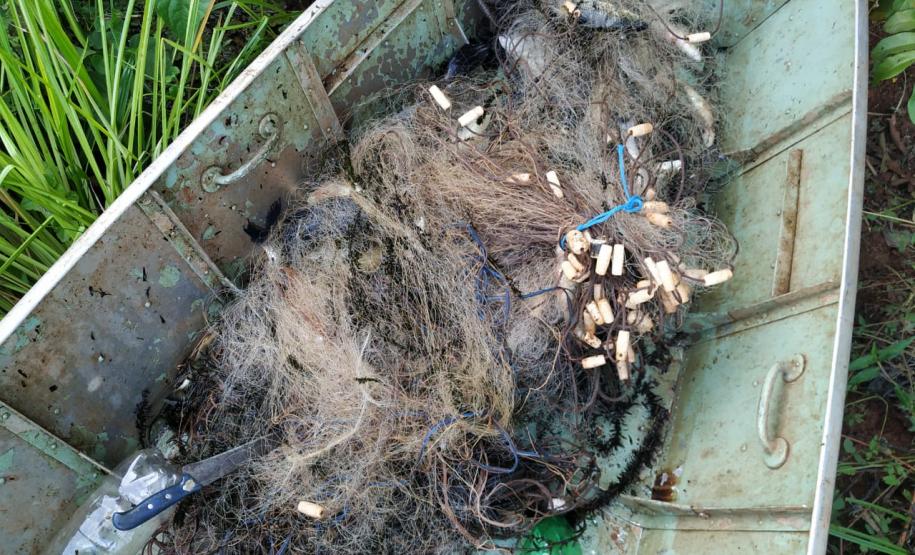 Polícia Ambiental prende quatro homens e apreende 89 quilos de peixes no Norte Pioneiro