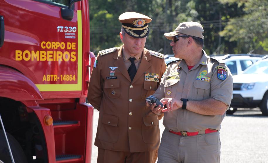 Polícia Militar e Corpo de Bombeiros recebem 81novas viaturas para reforçar atendimento à população em todo estado