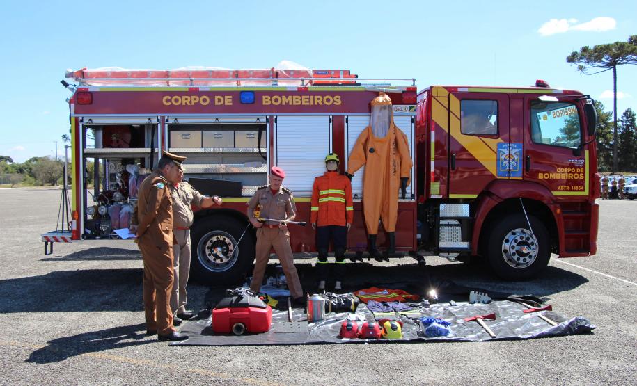 Polícia Militar e Corpo de Bombeiros recebem 81novas viaturas para reforçar atendimento à população em todo estado