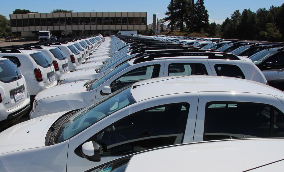 Polícia Militar e Corpo de Bombeiros recebem 81novas viaturas para reforçar atendimento à população em todo estado