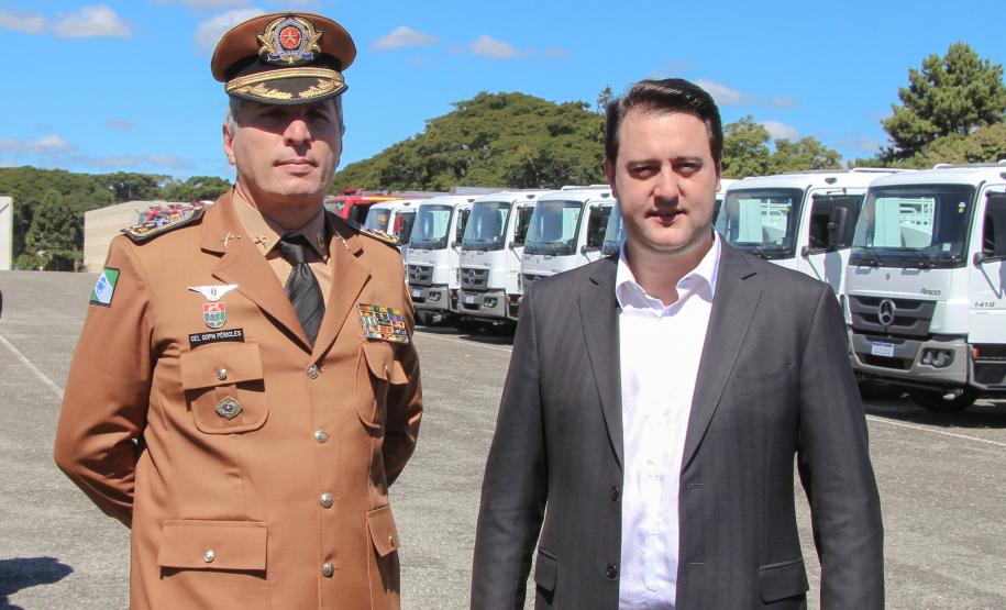 Polícia Militar e Corpo de Bombeiros recebem 81novas viaturas para reforçar atendimento à população em todo estado