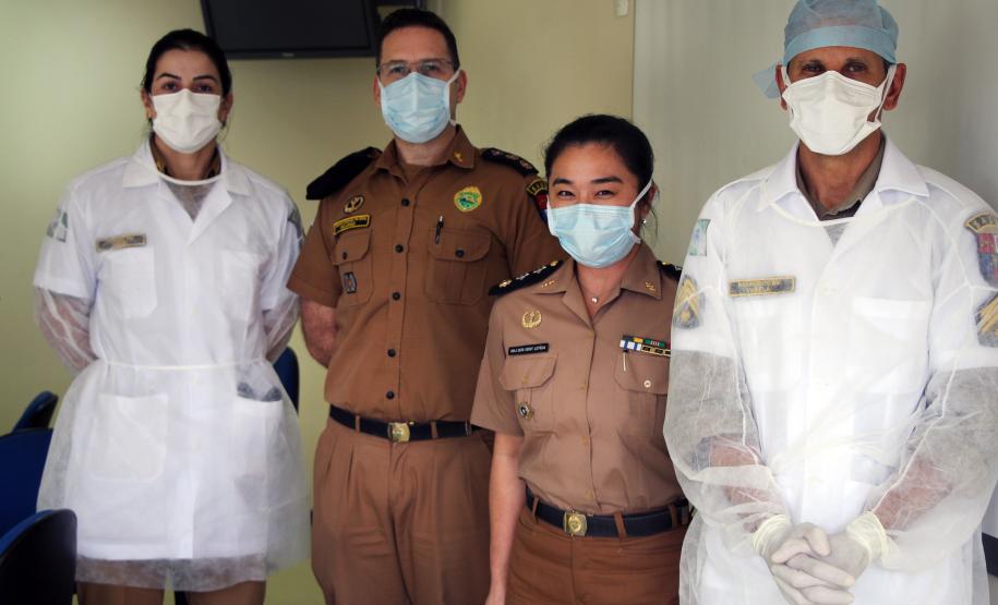 HPM disponibiliza vacinas da gripe para servidores da Secretaria da Segurança em Curitiba