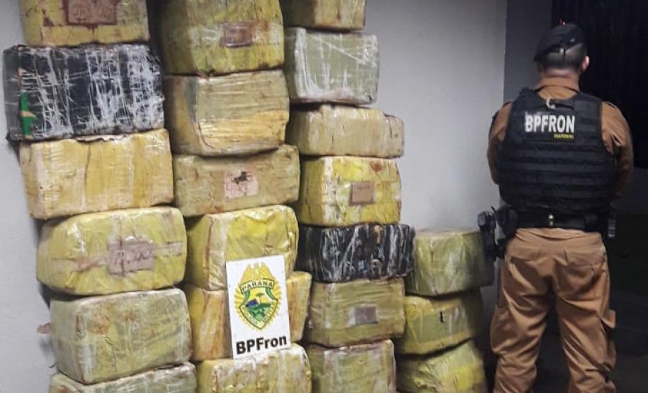 BPFron apreende mais de 5,4 toneladas de maconha e duplica apreensões de maconha no primeiro quadrimestre deste ano