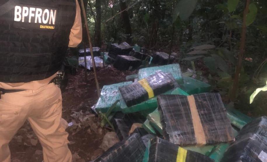 BPFron apreende mais de 5,4 toneladas de maconha e duplica apreensões de maconha no primeiro quadrimestre deste ano