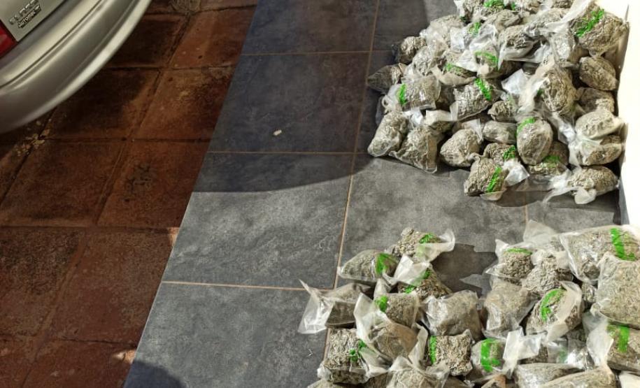 PM apreende 50 quilos de Skank e prende quatro homens em situações distintas no Noroeste do estado