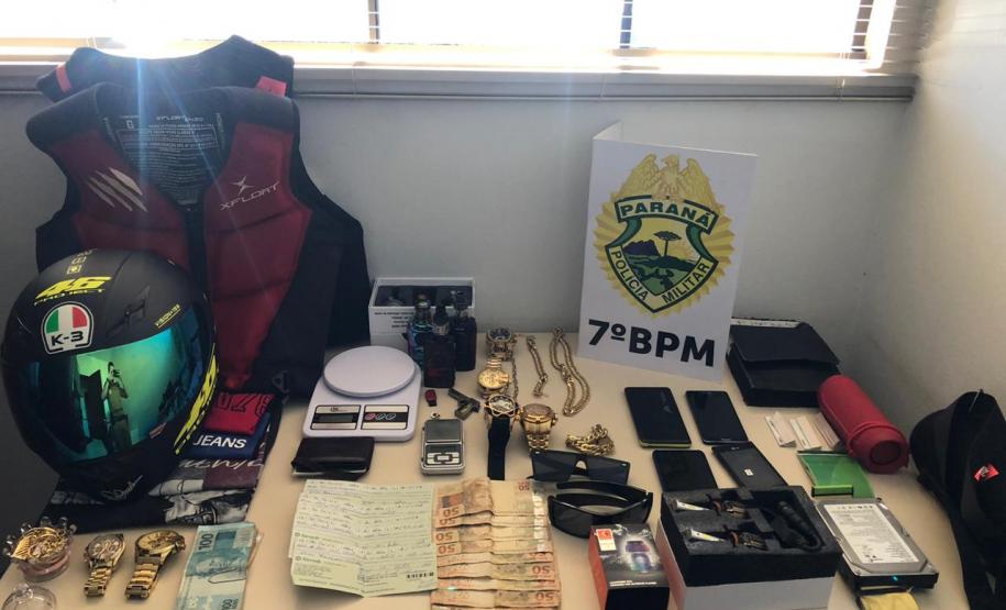 PM apreende 50 quilos de Skank e prende quatro homens em situações distintas no Noroeste do estado