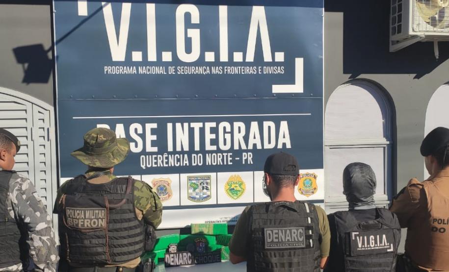 PM e Polícia Civil verificam denúncia sobre tráfico de drogas e apreendem maconha em Querência do Norte (PR)