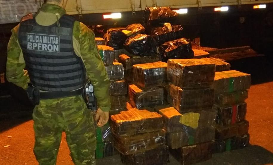 BPFron apreende mais de 5,4 toneladas de maconha e duplica apreensões de maconha no primeiro quadrimestre deste ano