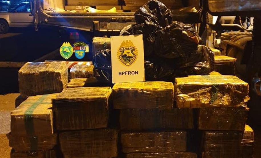 BPFron apreende mais de 5,4 toneladas de maconha e duplica apreensões de maconha no primeiro quadrimestre deste ano