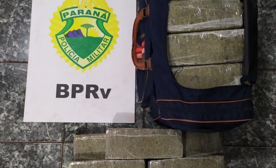 Polícia Rodoviária apreende R$ 100 mil em maconha sintética no Norte do estado