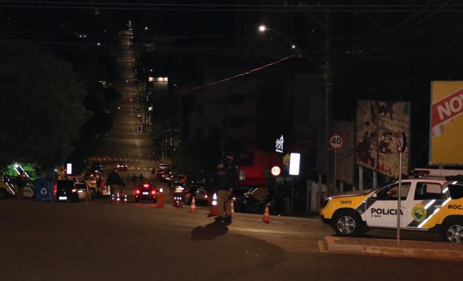 Em Pato Branco, PM faz operação de trânsito por conta do Maio Amarelo e lavra 19 notificações