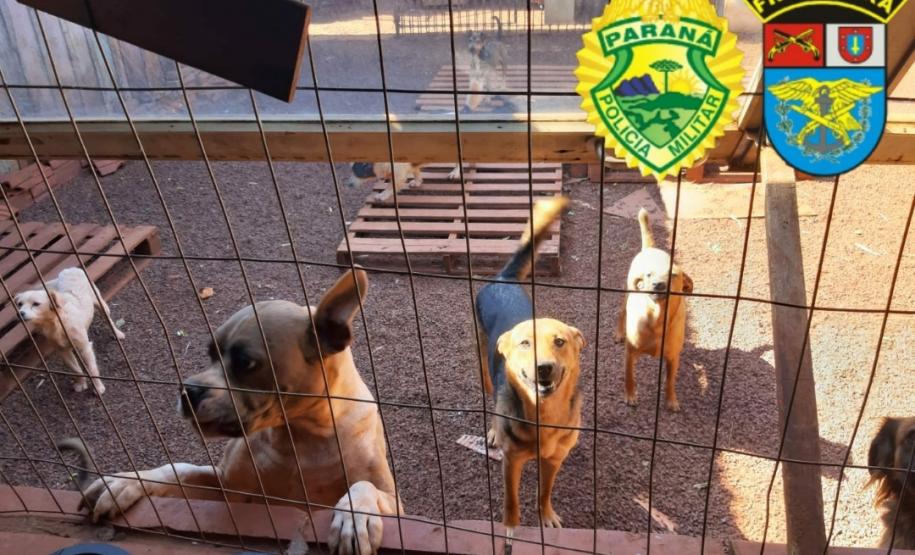 BPFron arrecada uma tonelada de ração por meio de troca por máscaras com a marca da unidade no Oeste do estado