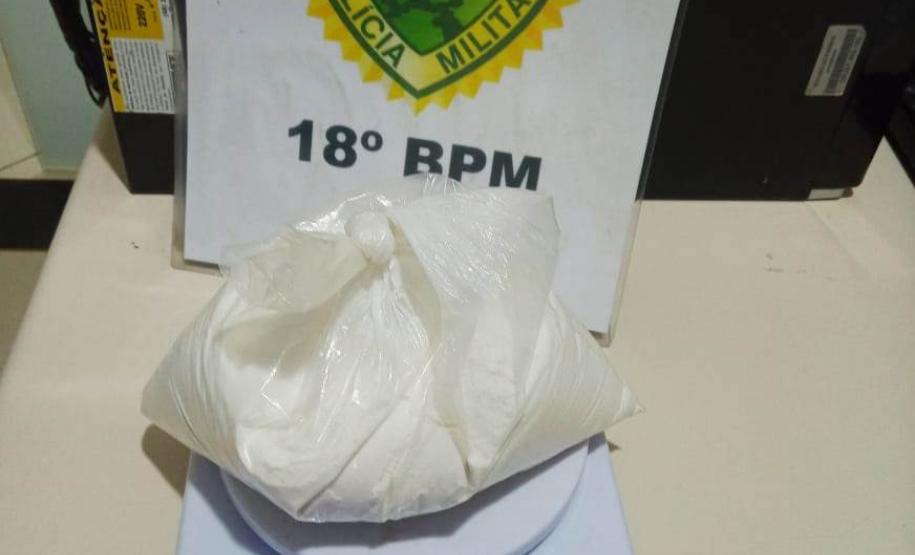 PM encaminha três pessoas e apreende 1,3 quilo de drogas no Norte do estado