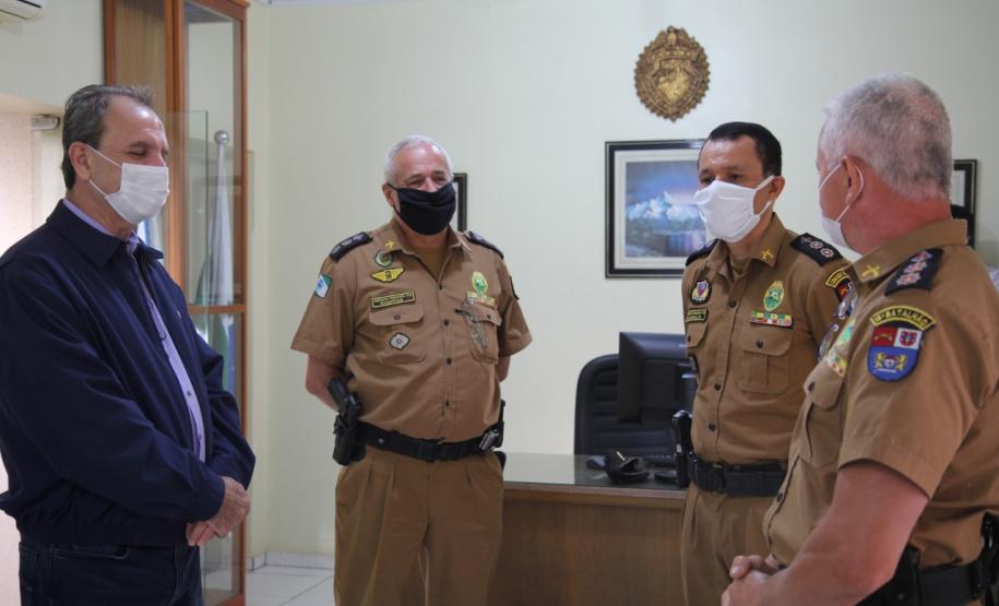 Batalhão da PM do Norte do estado recebe novo comandante em Cornélio Procópio