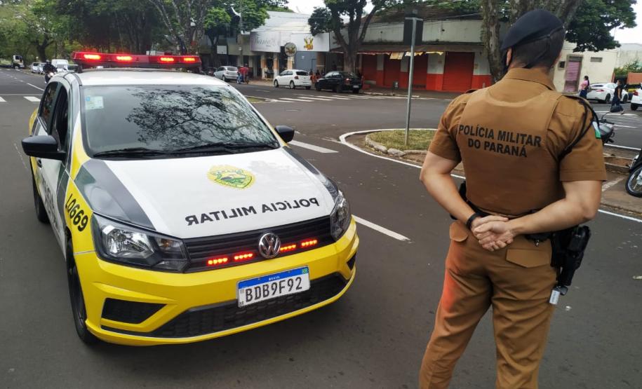 Durante operação Ostensividade II, PM interdita quatro estabelecimentos comerciais e realiza quatro prisões em Cianorte (PR)