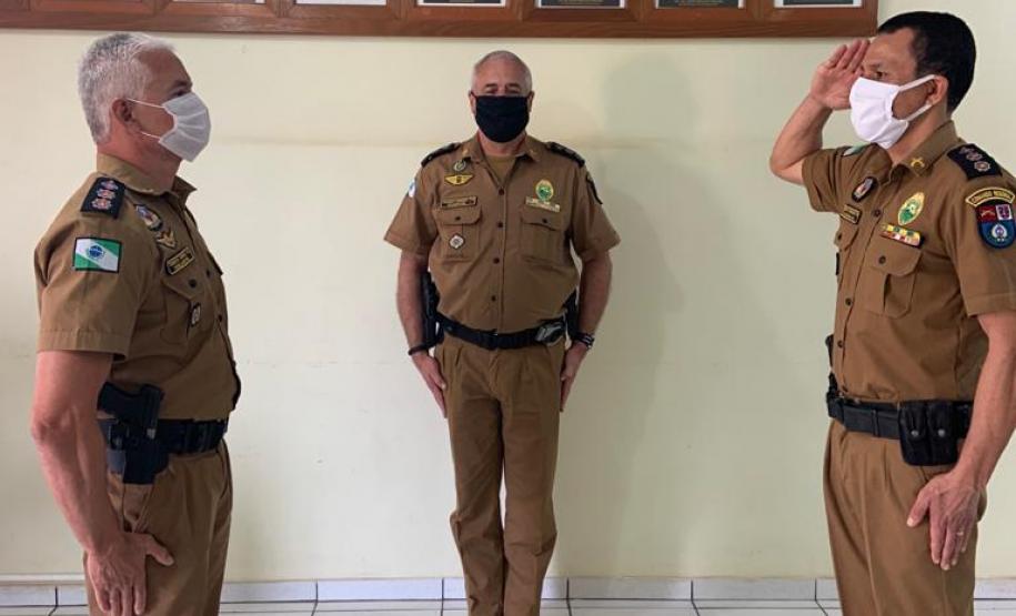 Batalhão da PM do Norte do estado recebe novo comandante em Cornélio Procópio