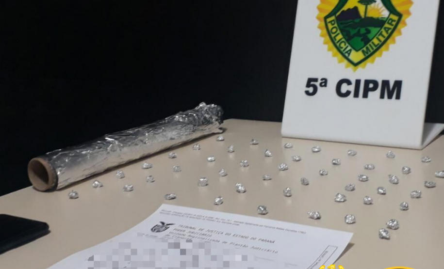 Em ações distintas da Operação Ostensividade II, PM de Cianorte (PR) encaminha três homens e apreende diversas drogas