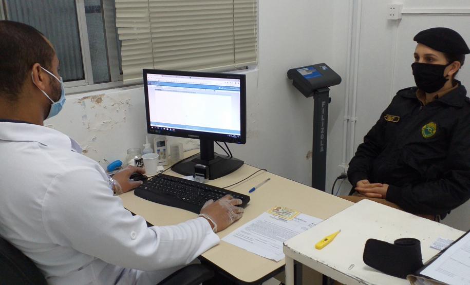 Batalhão da PM no Sudoeste do estado promove campanha de doação de sangue por conta do Maio Amarelo