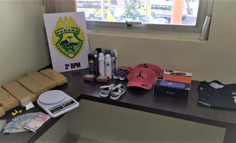 No Sudoeste do estado, PM apreende drogas em Pato Branco e Palmas