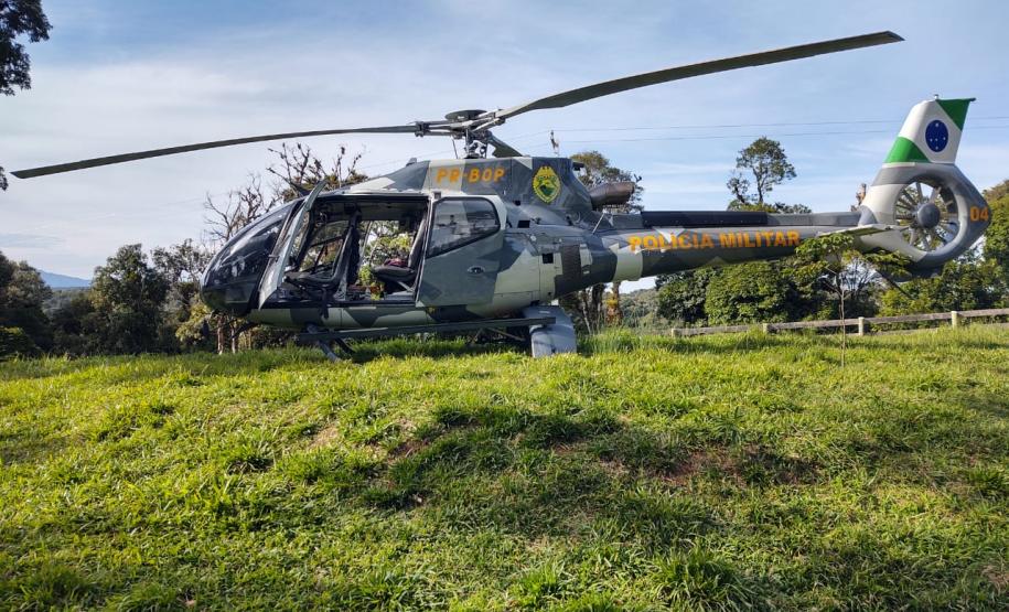BPMOA faz resgate aeromédico após homem se afogar em São José dos Pinhais, na RMC