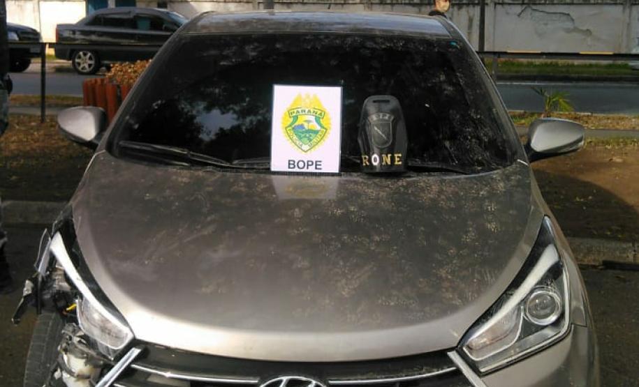 BOPE recupera carro e moto roubados em Curitiba (PR)