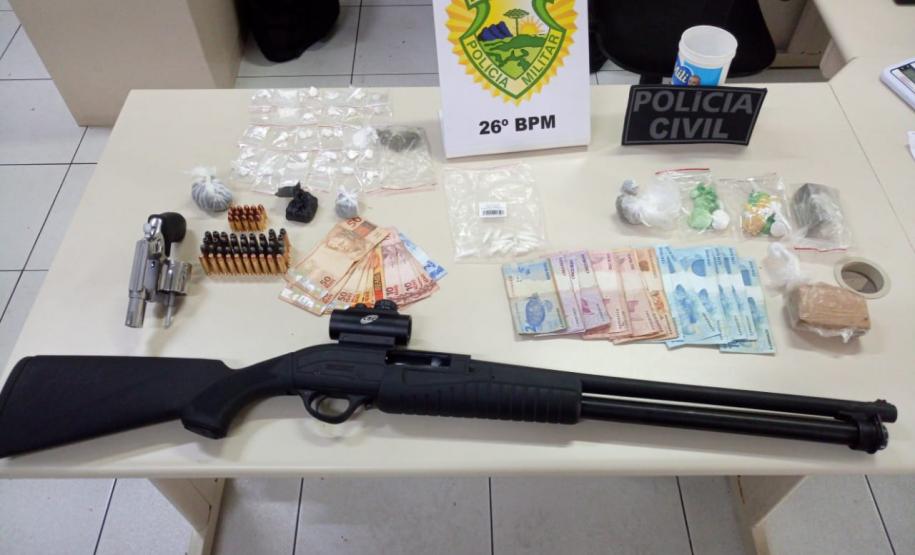 PM prende seis pessoas durante cumprimento de 12 mandados de Busca e Apreensão nos Campos Gerais