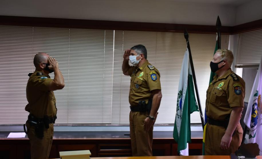 Comandante-Geral da PM preside troca de comando do 5º CRPM em Cascavel (PR)