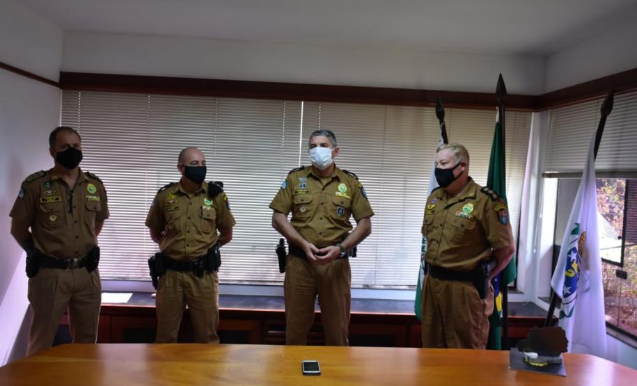Comandante-Geral da PM preside troca de comando do 5º CRPM em Cascavel (PR)