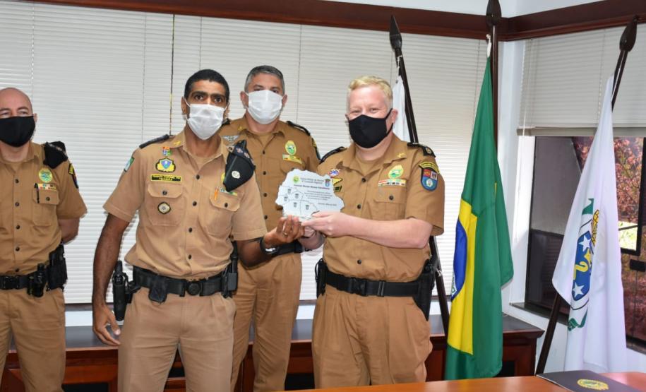 Comandante-Geral da PM preside troca de comando do 5º CRPM em Cascavel (PR)