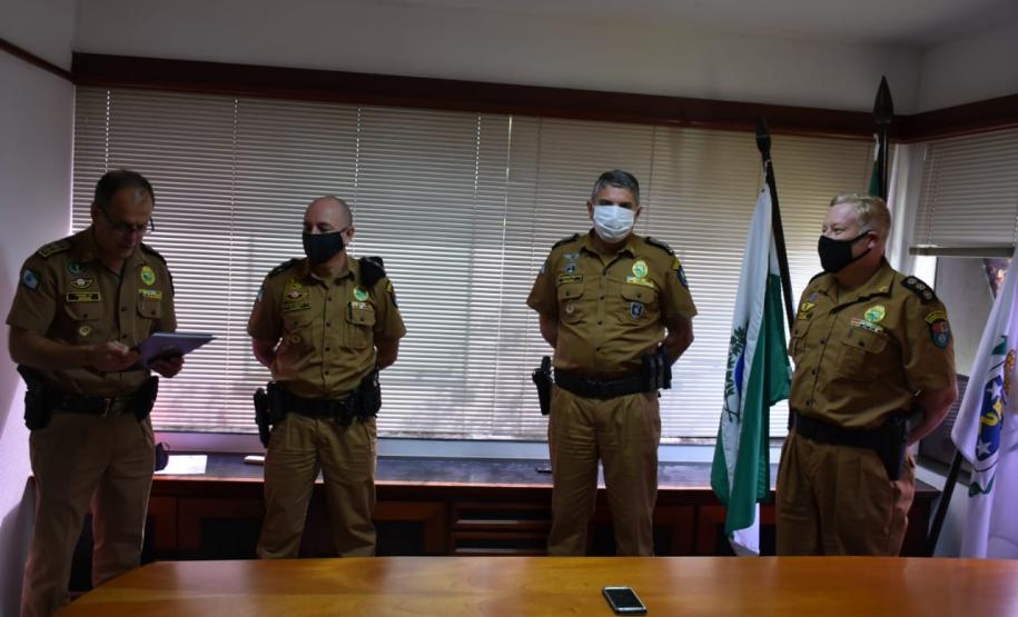Comandante-Geral da PM preside troca de comando do 5º CRPM em Cascavel (PR)