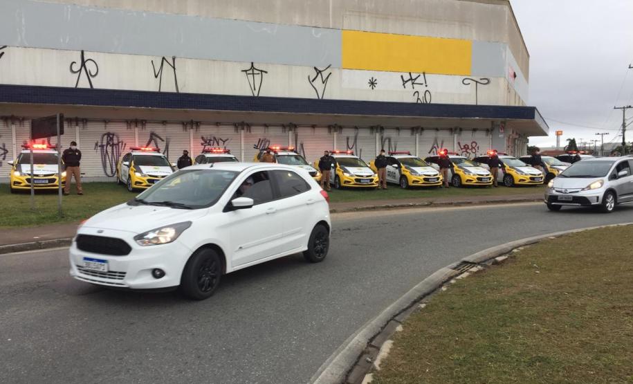 PM leva mais segurança com Operação Múltiplos em Fazenda Rio Grande e Mandirituba, na RMC