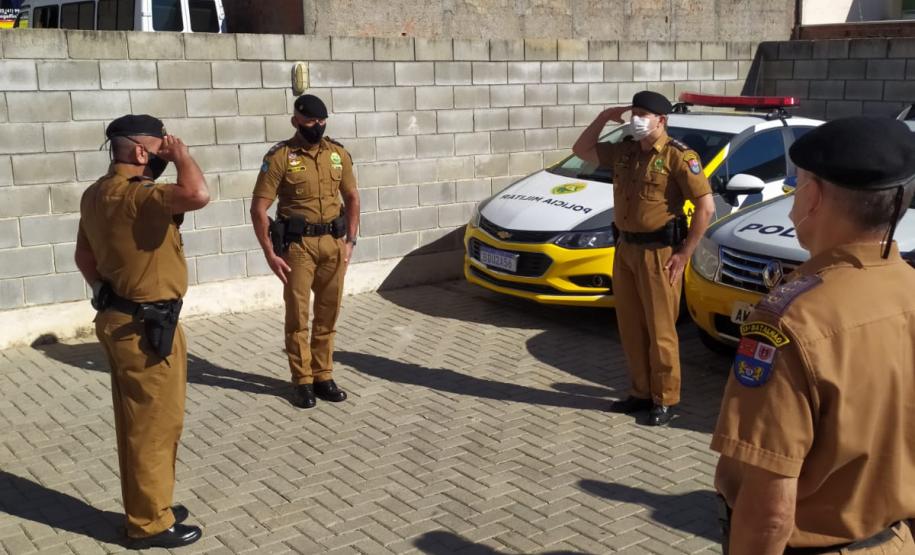 Batalhão da PM da região Sul de Curitiba recebe novo comandante