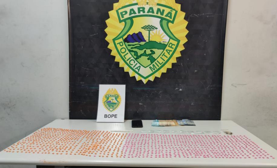 BOPE atende denúncias de tráfico de drogas na Capital e apreende cinco quilos de maconha e 1.100 comprimidos de ecstasy