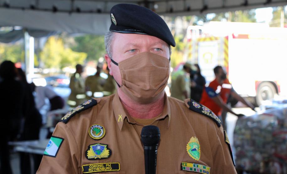 Polícia Militar e Corpo de Bombeiros participam da campanha Cesta Solidária do Governo do estado