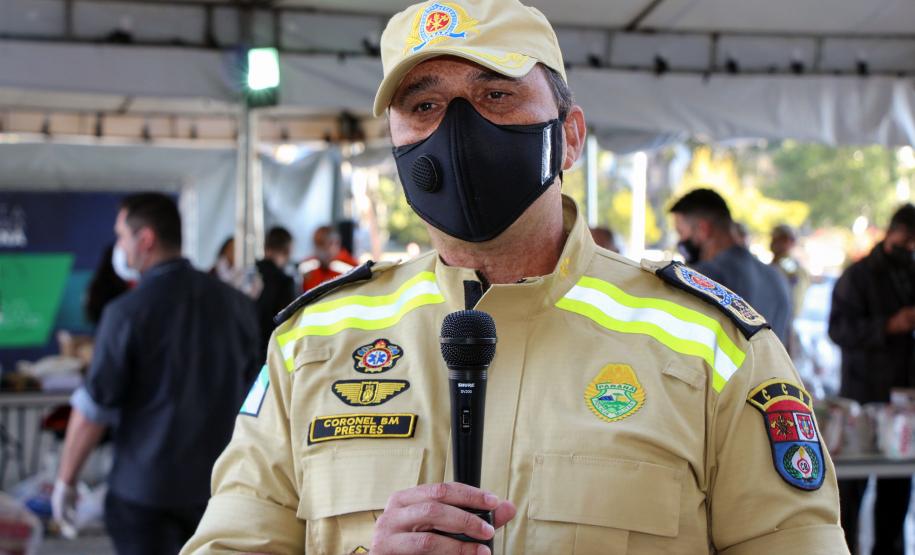 Polícia Militar e Corpo de Bombeiros participam da campanha Cesta Solidária do Governo do estado