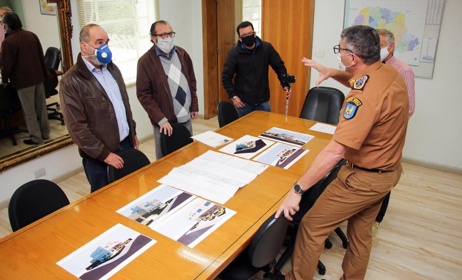 Comunidade faz parceria para construção de nova sede da PM no Campo Cumprido, em Curitiba