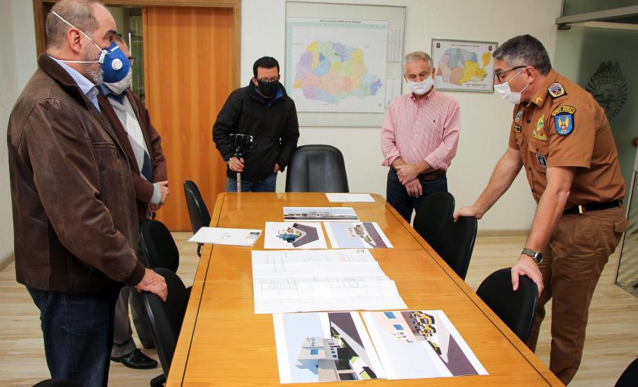 Comunidade faz parceria para construção de nova sede da PM no Campo Cumprido, em Curitiba