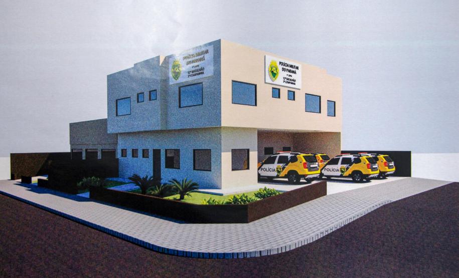 Comunidade faz parceria para construção de nova sede da PM no Campo Cumprido, em Curitiba