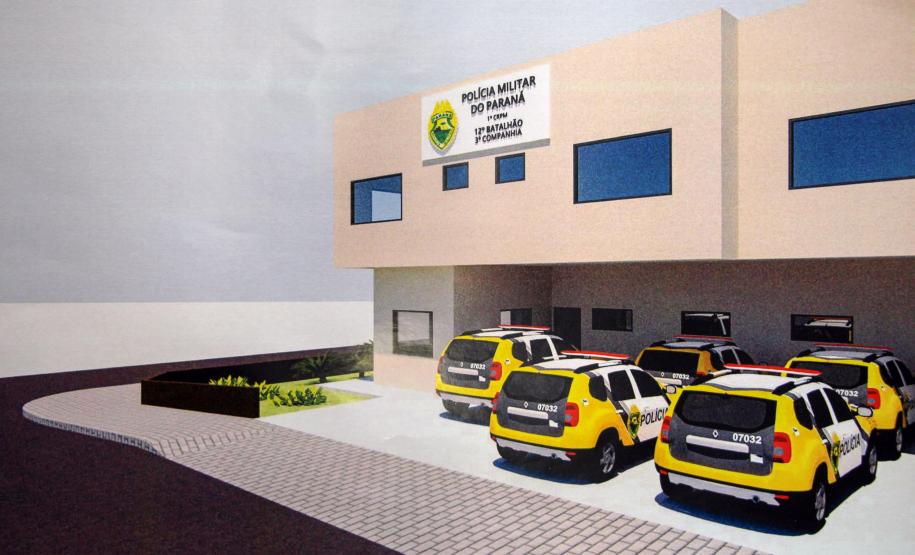 Comunidade faz parceria para construção de nova sede da PM no Campo Cumprido, em Curitiba