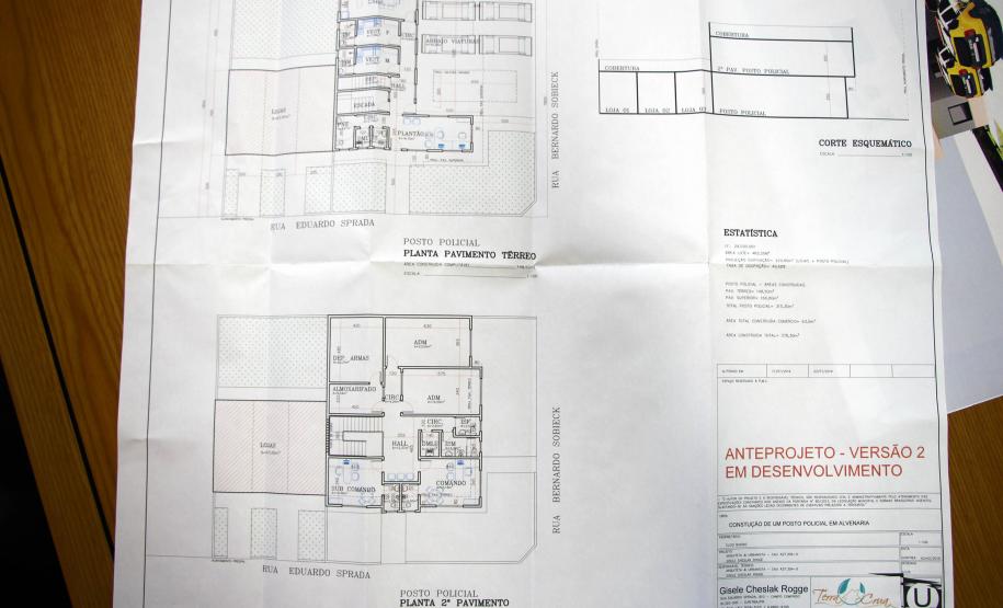 Comunidade faz parceria para construção de nova sede da PM no Campo Cumprido, em Curitiba