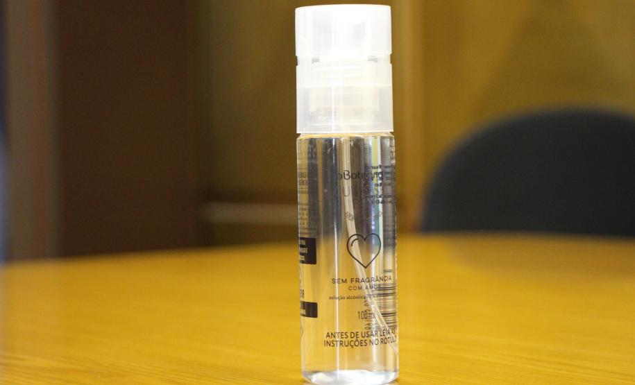 Grupo Boticário doa 2,5 mil unidades de álcool gel para a Polícia Militar