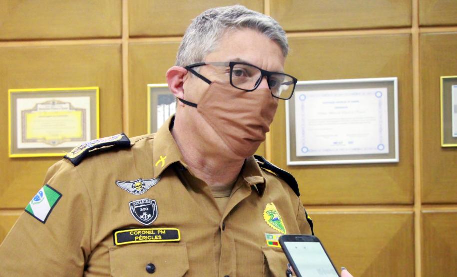 Comandante-Geral da PM recebe com Prefeito e Secretário de Esporte e Lazer de São José dos Pinhais em Curitiba