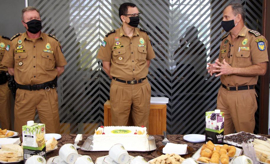 Alto comando da PM presta homenagem ao Ajudante-Geral da Corporação que passa para a Reserva Remunerada após 35 anos de serviço