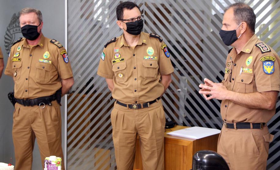 Alto comando da PM presta homenagem ao Ajudante-Geral da Corporação que passa para a Reserva Remunerada após 35 anos de serviço